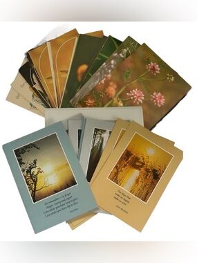 VINTAGE CARD BUNDLE  ‘GET WELL SOON’ & ‘THINKING OF YOU’ CARDS